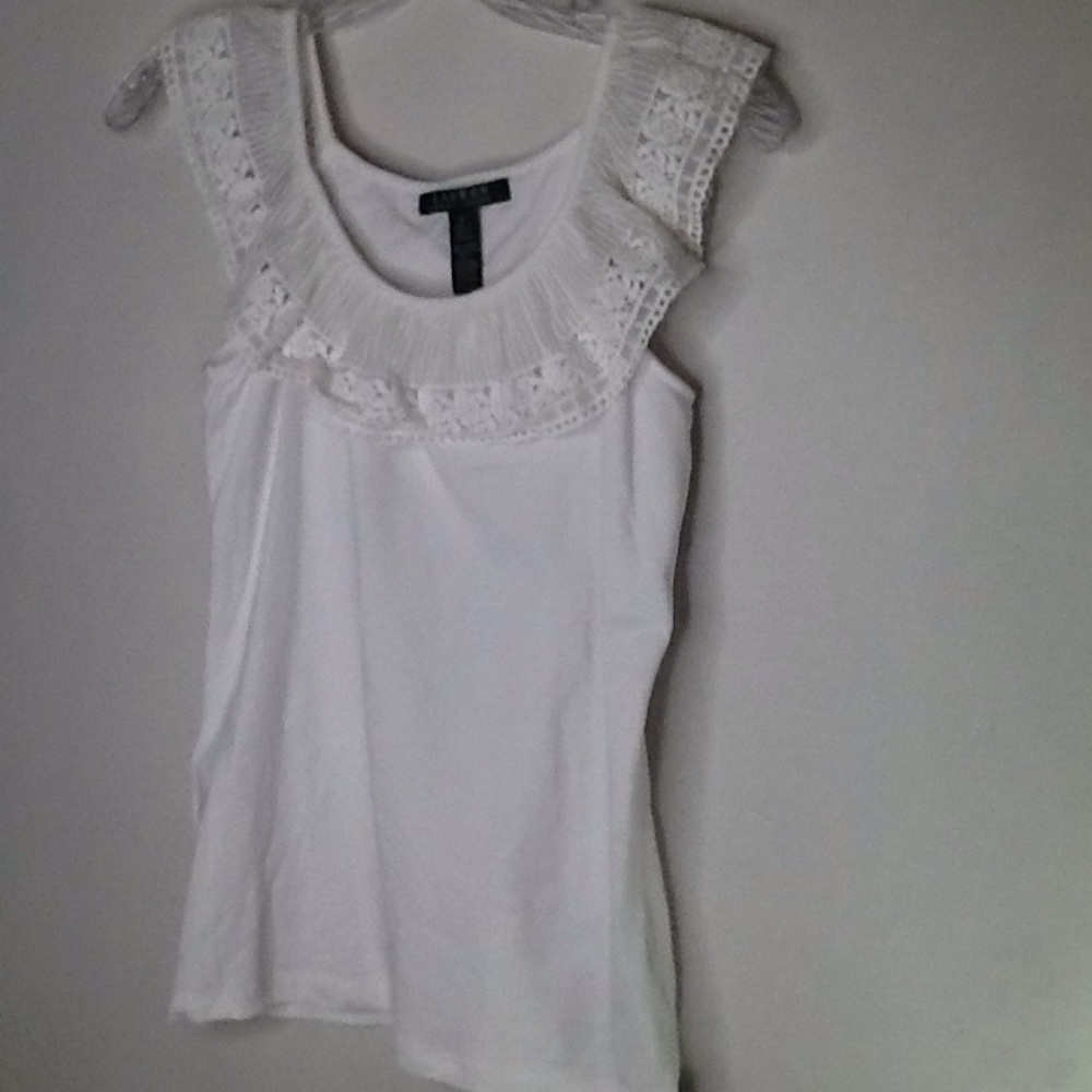Ralph Lauren | White |Top - Picture 1 of 5